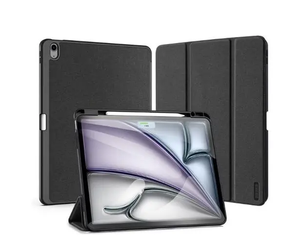 Husa pentru Apple iPad Air 13, DUX DUCIS, Domo (Negru)