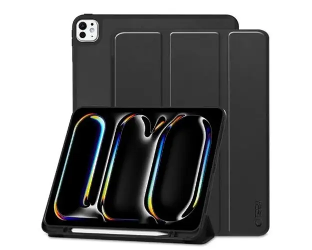 Husa pentru Apple iPad Pro 13 (2024), Tech-Protect, SC PEN, Neagra