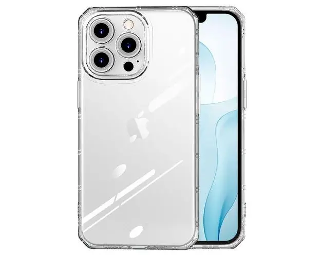 Husa pentru Apple iPhone 15 Pro Max, OEM, Armor Antishock, Transparenta