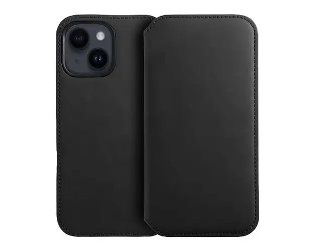 Husa pentru Apple iPhone 15 Pro Max, OEM, Dual Pocket, Neagra