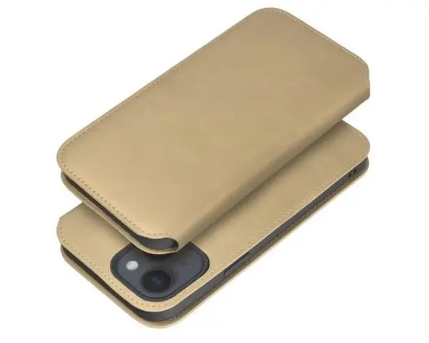 Husa pentru Apple iPhone 15 Pro Max, OEM, Dual Pocket, Aurie