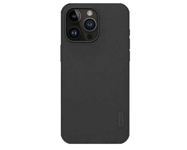 Husa pentru Apple iPhone 16 Plus, Nillkin, Super Frosted Shield Pro, Neagra