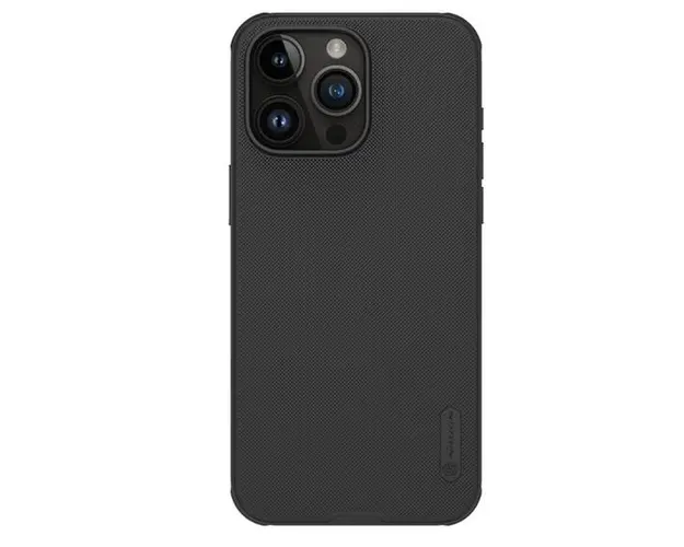 Husa pentru Apple iPhone 16 Pro Max, Nillkin, Super Frosted Shield Pro, Neagra