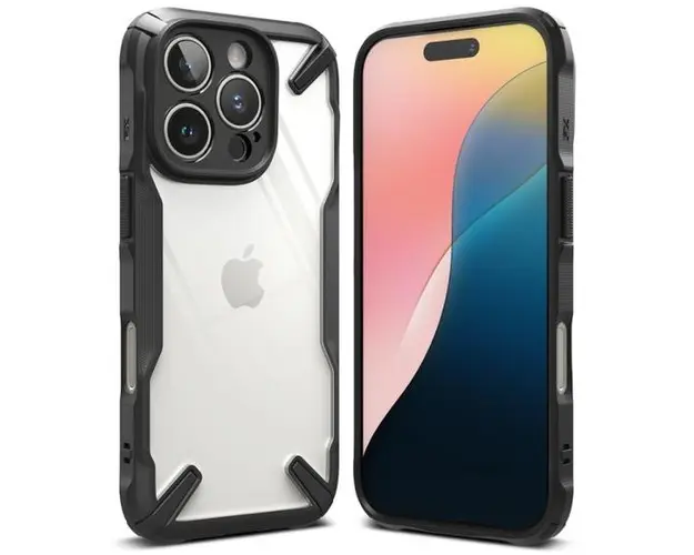 Husa pentru Apple iPhone 16 Pro Max, Ringke, Fusion X, Neagra