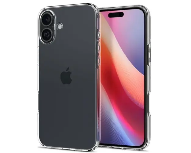 Husa pentru Apple iPhone 16, Spigen, Liquid Crystal, Transparenta