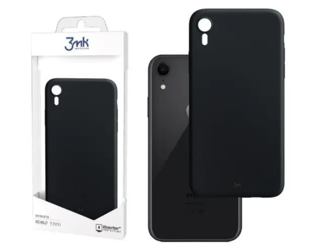 Husa Protectie Spate 3MK Matt 5903108232043 pentru Apple iPhone XR (Negru)