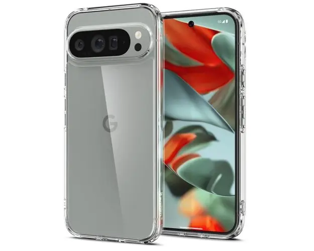 Husa pentru Google Pixel 9 Pro XL, Spigen, Ultra Hybrid, Transparenta