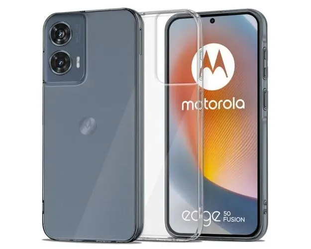 Husa pentru Motorola Edge 50 Fusion, Tech-Protect, FLEXAIR, Transparenta