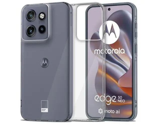 Husa pentru Motorola Edge 50 Neo, Tech-Protect, FLEXAIR, Transparenta