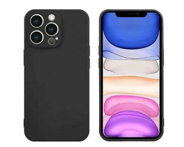 Husa pentru Motorola Moto E14, OEM, Tint, Neagra