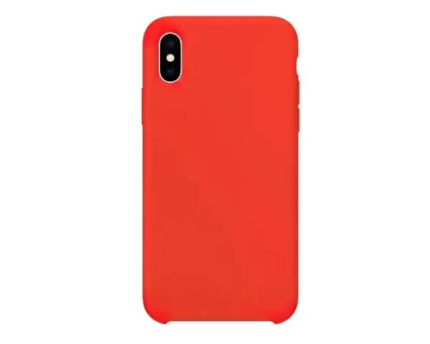 Husa pentru Motorola Moto G34, OEM, Silicone, Rosie