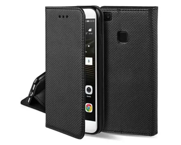 Husa pentru Oppo A17, OEM, Smart Magnet, Neagra