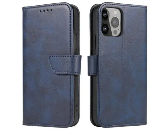Husa pentru Oppo A18 / A38, OEM, Marva Wallet, Albastra