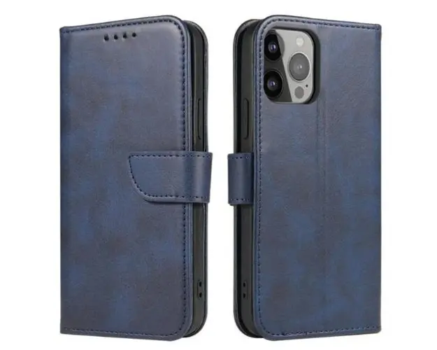 Husa pentru Oppo Reno11 F, OEM, Marva Wallet, Albastra