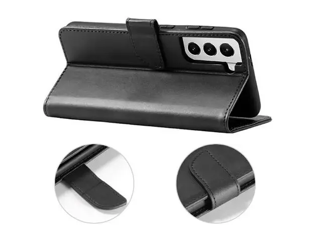 Husa pentru Oppo Reno11 F, OEM, Marva Wallet, Neagra