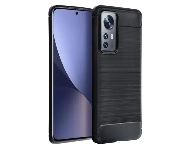 Husa pentru Oppo Reno11 F, OEM, Carbon, Neagra