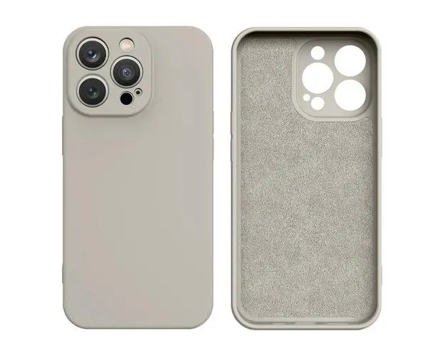 Husa pentru Samsung Galaxy A14 A145 / A14 5G A146, OEM, Pure Silicone, Bej