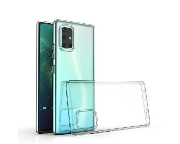 Husa pentru Samsung Galaxy A71 A715, OEM, 2mm, Transparenta