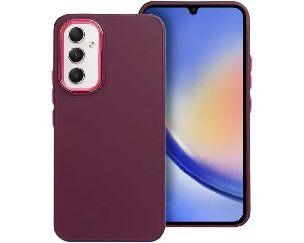 Husa pentru Samsung Galaxy A54 A546, OEM, Frame, Mov