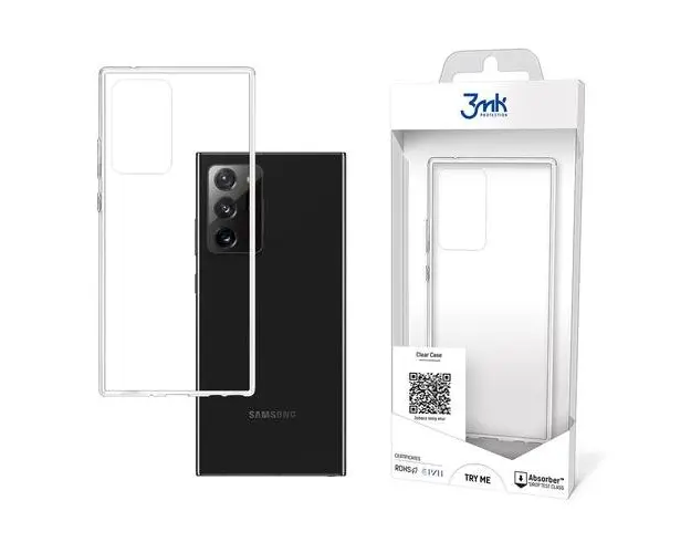 Husa pentru Samsung Galaxy Note 20 Ultra 5G N986 / Note 20 Ultra N985, 3MK, Clear, Transparenta