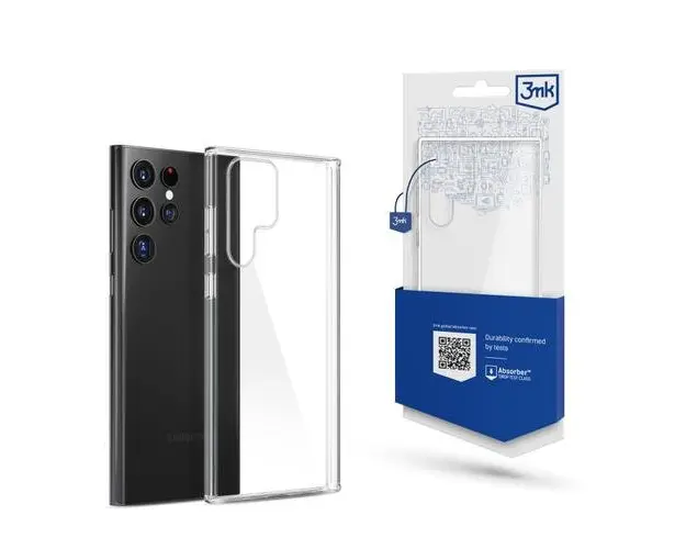 Husa pentru Samsung Galaxy S22 Ultra 5G S908, 3MK, Clear, Transparenta