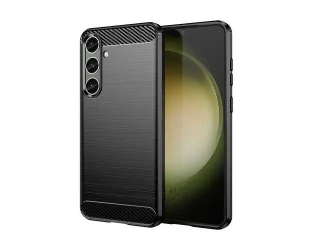 Husa pentru Samsung Galaxy S24+ S926, OEM, Carbon, Neagra