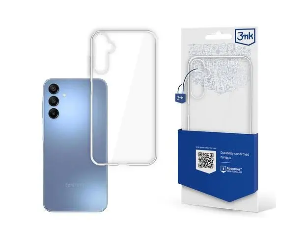 Husa pentru Samsung Galaxy A15 5G A156 / A15 A155, 3MK, Clear, Transparenta
