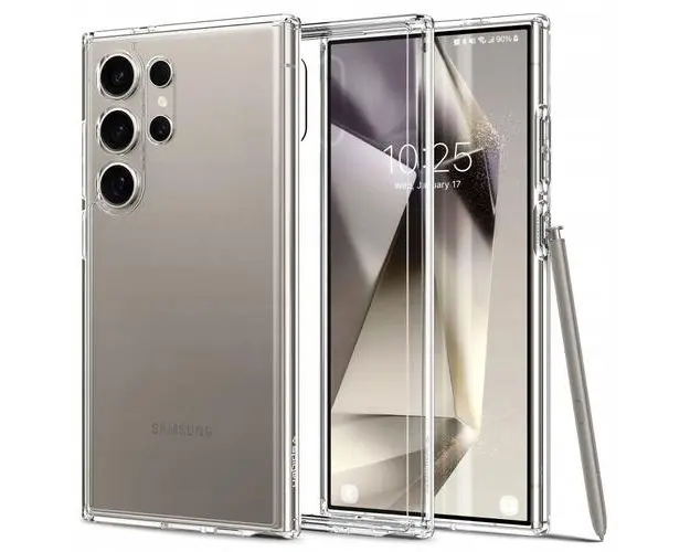 Husa pentru Samsung Galaxy S24 Ultra S928, Spigen, Ultra Hybrid, Transparenta ACS07292
