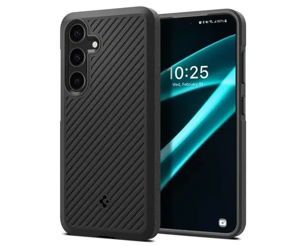 Husa pentru Samsung Galaxy S24+ S926, Spigen, Core Armor, Neagra ACS07201