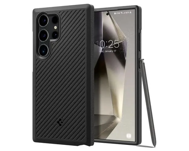 Husa pentru Samsung Galaxy S24 Ultra S928, Spigen, Core Armor, Neagra