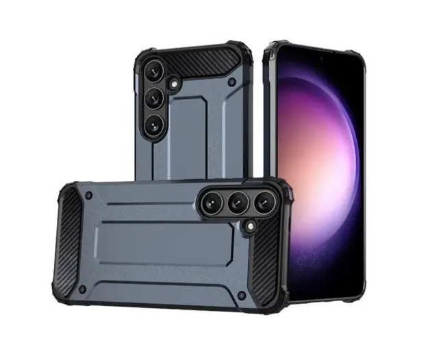 Husa pentru Samsung Galaxy A05s A057, OEM, Hybrid Armor, Albastra