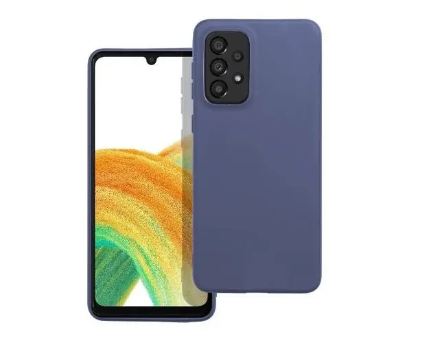 Husa pentru Samsung Galaxy A53 5G A536, OEM, Matt, Albastra