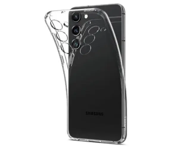 Husa Protectie Spate Spigen Liquid Crystal ACS05708 pentru Samsung Galaxy S23 S911 (Transparent)