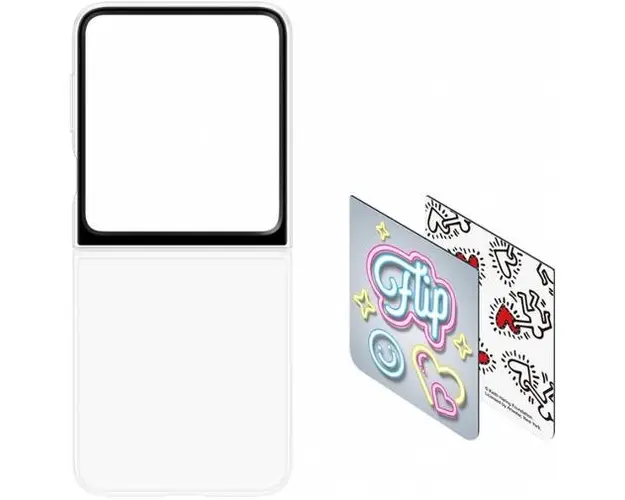 Husa pentru Samsung Galaxy Z Flip6 F741, FlipSuit Case, EF-ZF741CTEGWW, Gri