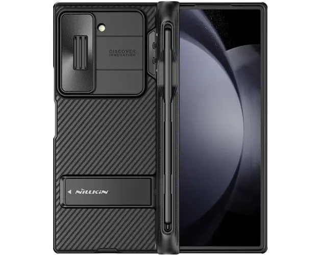 Husa pentru Samsung Galaxy Z Fold6 F956, Nillkin, CamShield Pro, Neagra