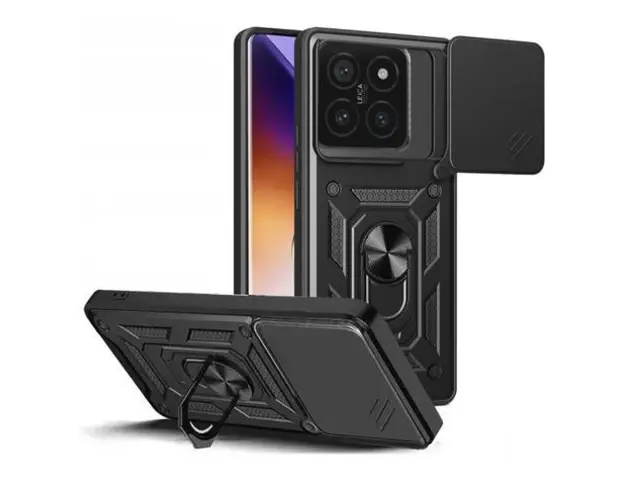Husa pentru Xiaomi 14T Pro, Tech-Protect, CamShield Pro, Neagra