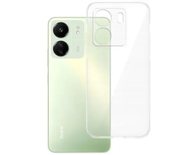 Husa pentru Xiaomi Poco C65 / 13C, Tech-Protect, FLEXAIR+, Transparenta