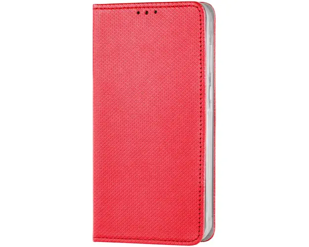 Husa pentru Xiaomi Redmi 13C / 13C 5G / Poco C65, OEM, Smart Magnet, Rosie