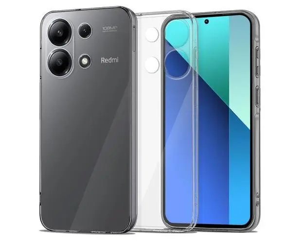Husa pentru Xiaomi Redmi Note 13 4G, Tech-Protect, FLEXAIR+, Transparenta