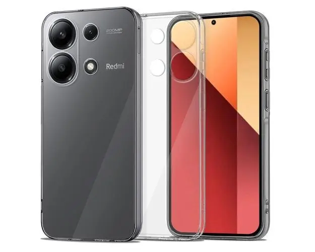 Husa pentru Xiaomi Redmi Note 13 Pro 4G, Tech-Protect, FLEXAIR+, Transparenta