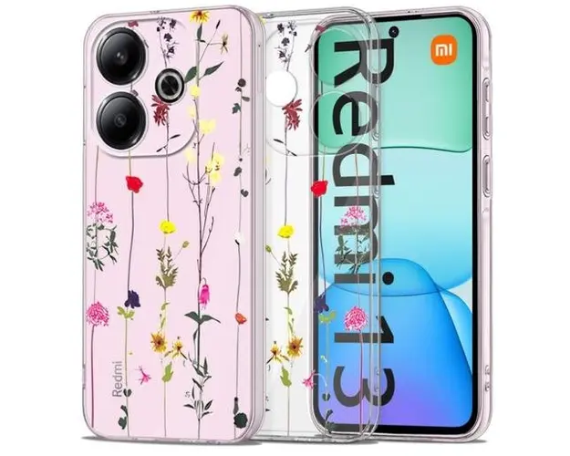 Husa pentru Xiaomi Redmi 13 TechProtect,FLEXAIR+ (Transparent)