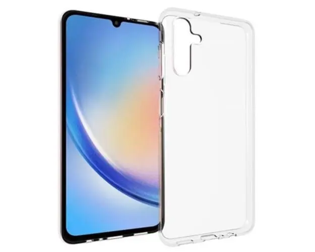 Husa Protectie Spate Lemontti LEMHSSGA34T pentru Samsung Galaxy A34 5G (Transparent)