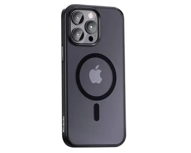 Husa Protectie Spate Mcdodo MagSafe pentru Apple iPhone 15 Pro (Negru)
