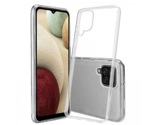 Husa Silicon Lemontti pentru Samsung Galaxy A22 4G (Transparent)