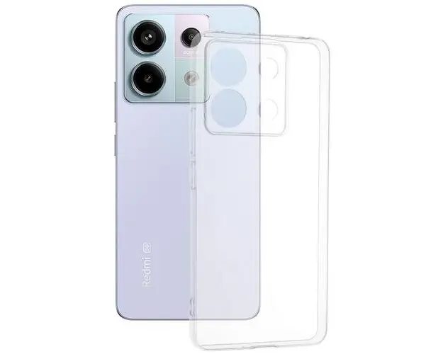 Husa Silicon Lemontti, Xiaomi Redmi Note 13 Pro 5G / Poco X6, Transparent