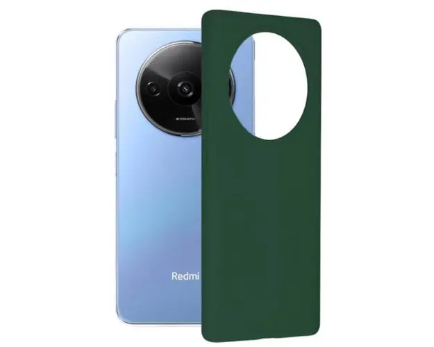 Husa Silicon Soft Edge Lemontti Xiaomi Redmi A3, Verde