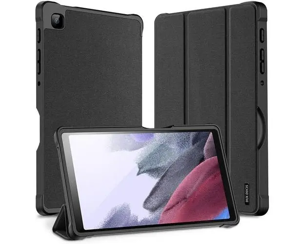 Husa pentru Samsung Galaxy Tab A7 Lite, DUX DUCIS, Domo, Neagra
