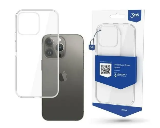 Protectie Spate 3MK Matt pentru Apple IPhone 14 Pro Max (Transparent)