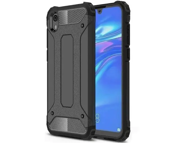 Husa pentru Samsung Galaxy A21s A217, Forcell, Tough Armor, Neagra