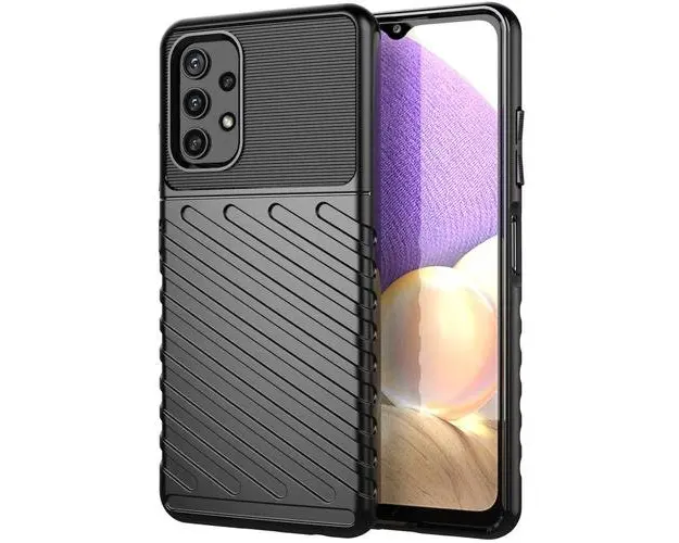 Husa pentru Samsung Galaxy A13 A137 / A13 A135, OEM, Thunder Tough, Neagra